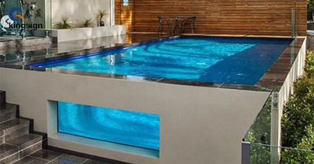 How to clean the acrylic swimming pool