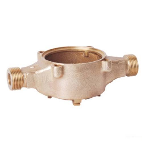 CNC Machined Parts Casting Brass Water Meter Body