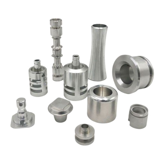 CNC-dreiende aluminiumsdeler