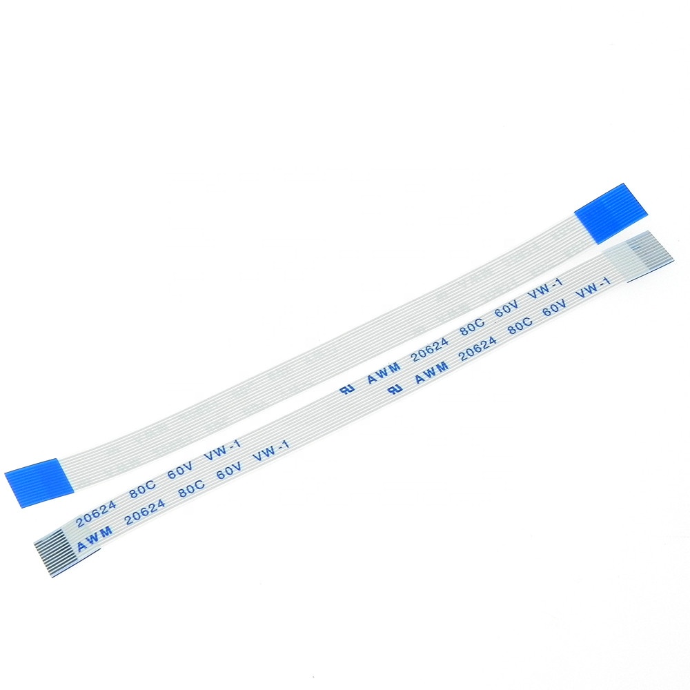 Робет кабел од флексибилен рамен FFC Jumper со висина од 0,5 мм и 10 пинови должина 115 мм