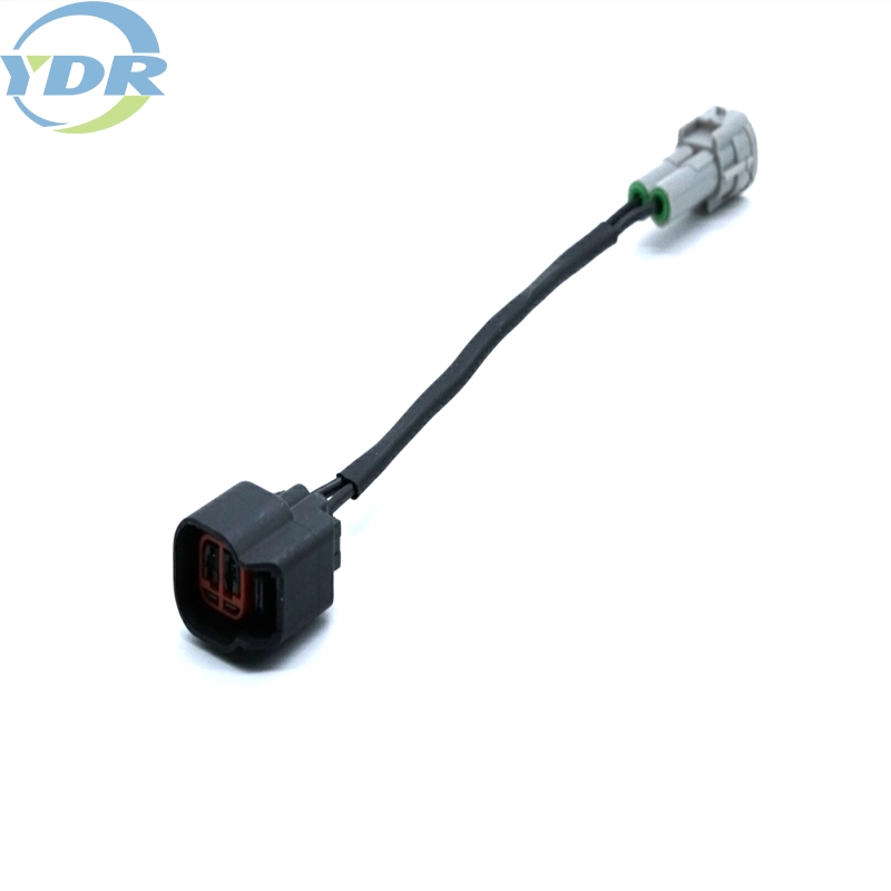 2 Pin EV1 US Car EV6 Inyector de combustible Cable macho hembra impermeable