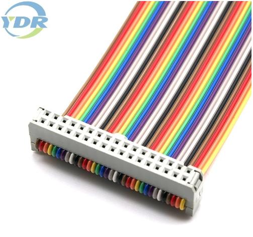Rainbow flat cable