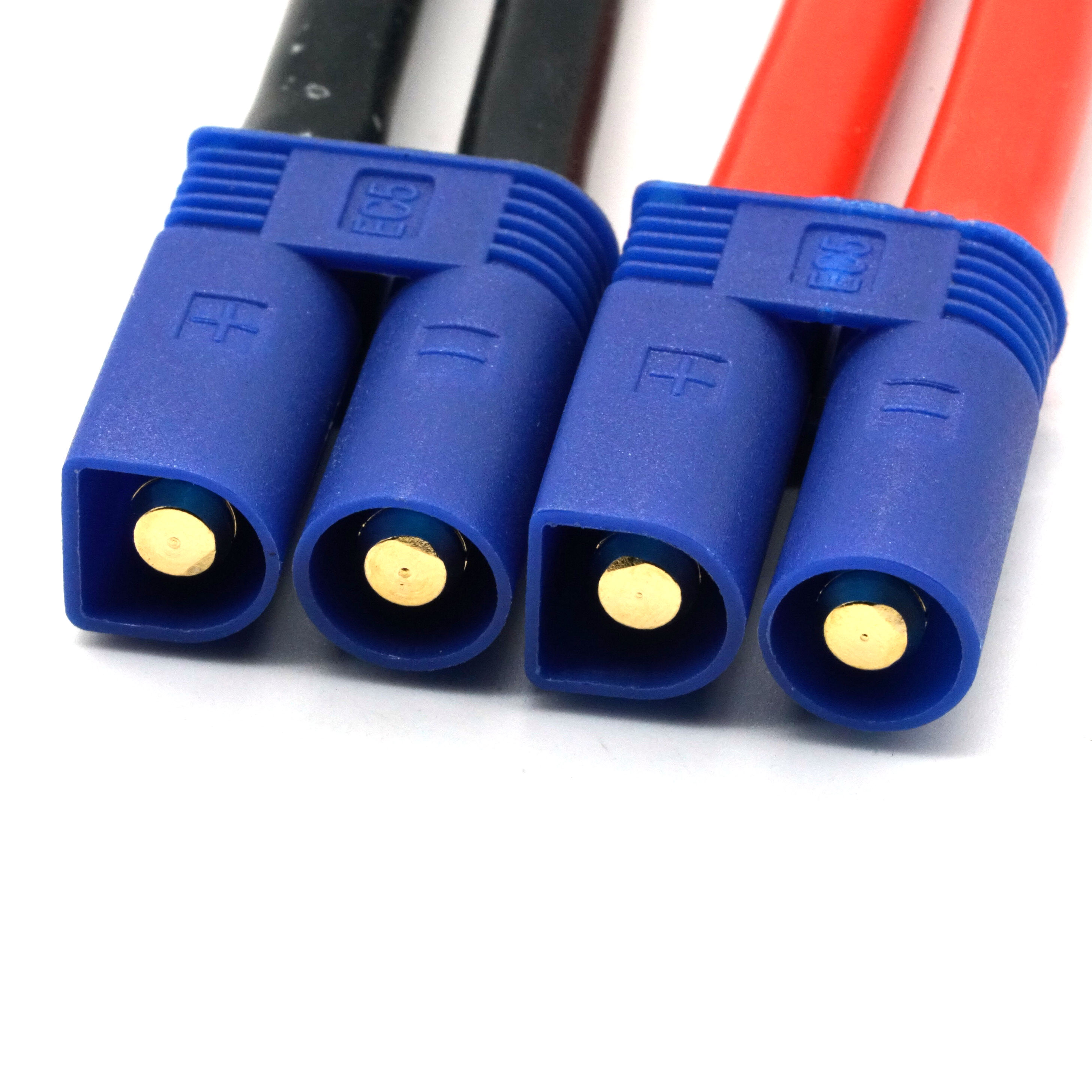 Arnés de cable de la batería 8AWG del poder del silicón del enchufe EC5-F con el cable del terminal del circuito de la envoltura