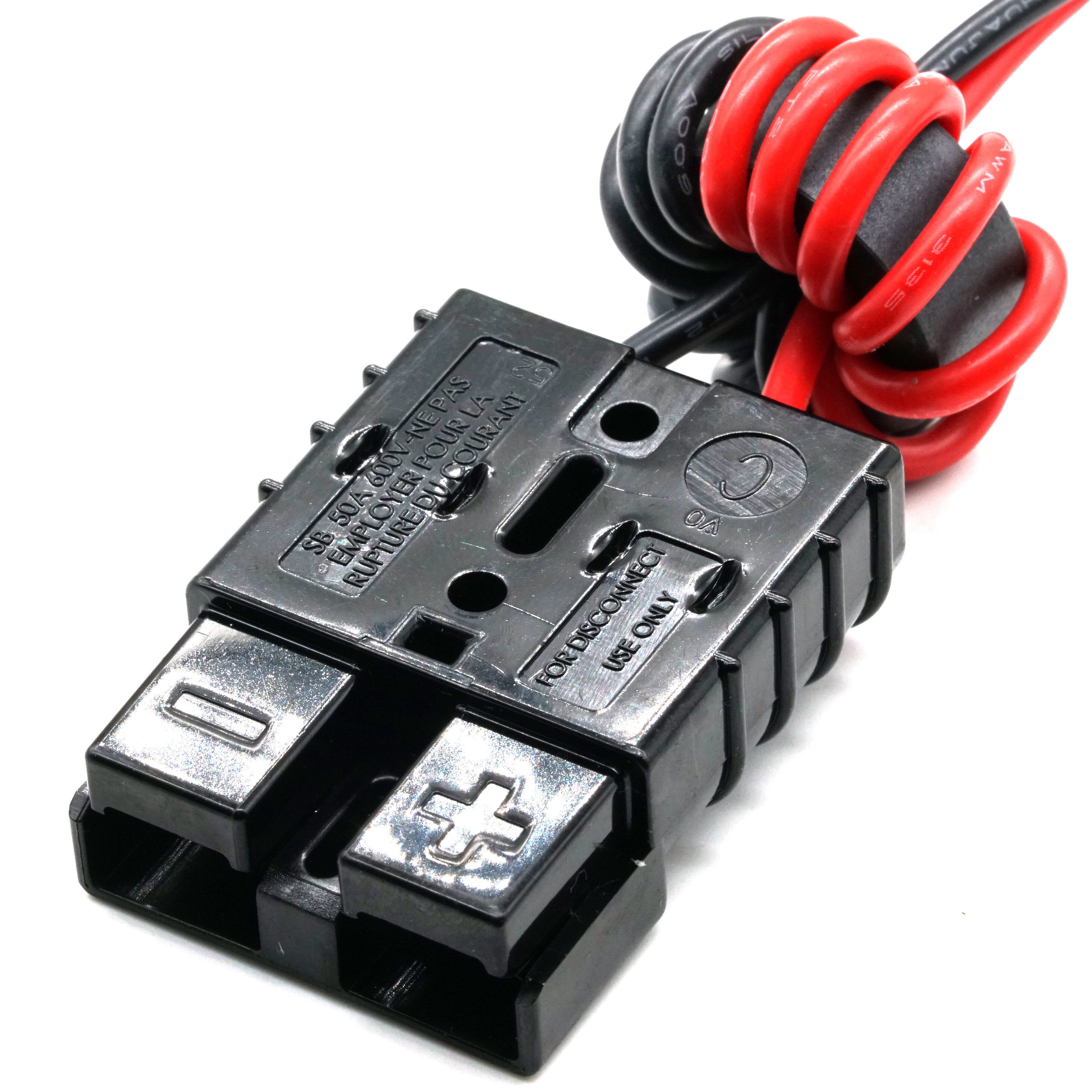 Conector de alimentación Anderson para desconectar el mazo de cables de ferrita antiinterferencias con enchufe XT30