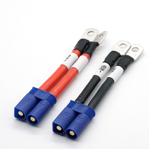 EC5-F Plug Silicone Power Battery 8AWG Wire Harness With Sheath Circuit Terminal Cable
