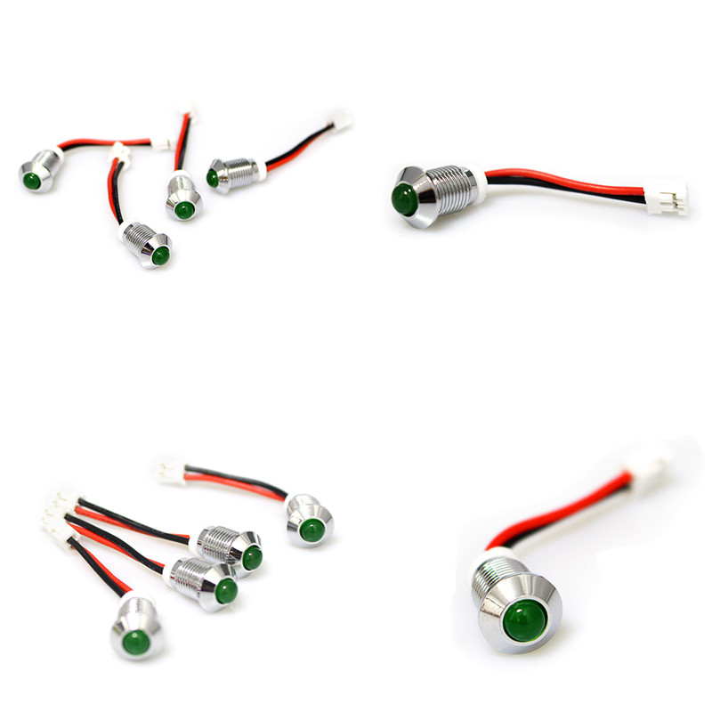 LED-kabelboom Rood en groen indicatielampje Elektrische stekker XH 2.54 Connector