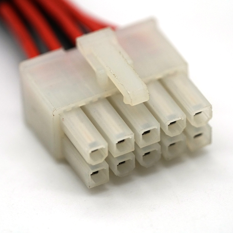 Molex 5557 Terminal Wire 4.2mm Duplex Row Molex Wire Harness For Computer Engine Power Supply