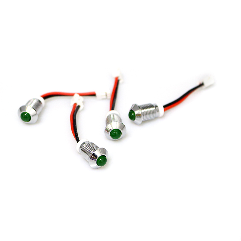 Cablaggio LED Indicatore luminoso rosso e verde Spina elettrica Connettore XH 2.54