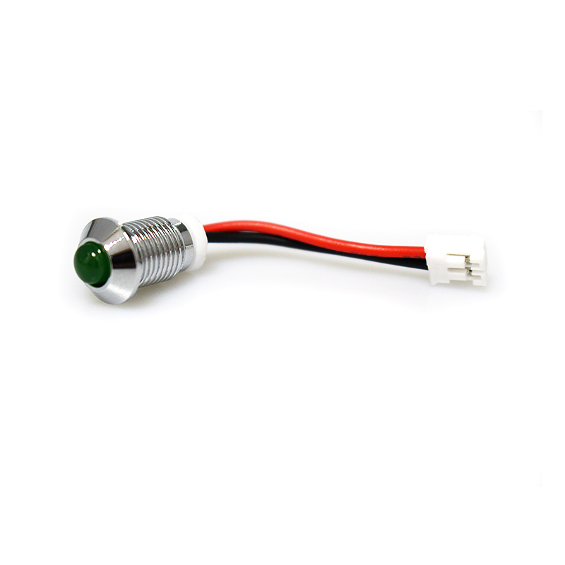 Mazo de cables LED Luz indicadora roja y verde Enchufe eléctrico Conector XH 2.54