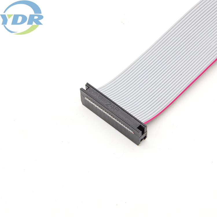 IDC 2.54 2*12Pin Cable de cinta plano gris