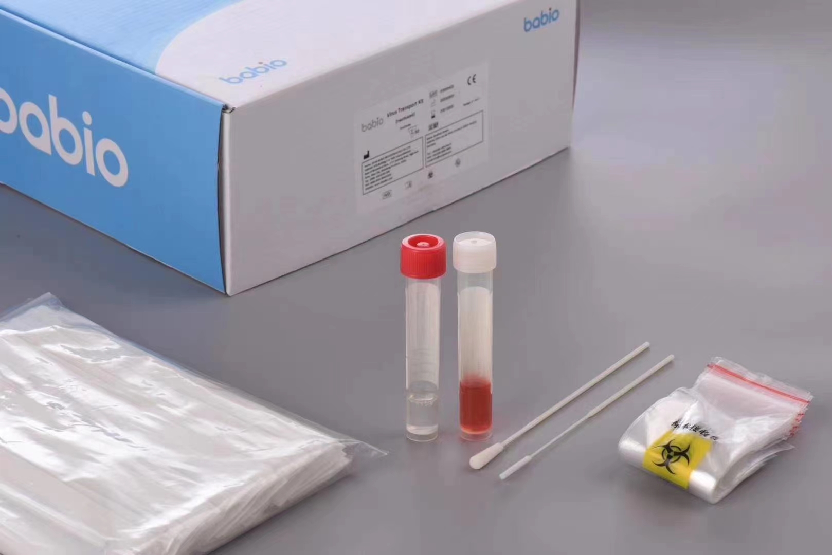 Pamamaraan para sa paggamit ng virus transfer kit sampling tube transport tube (hindi inactivated)