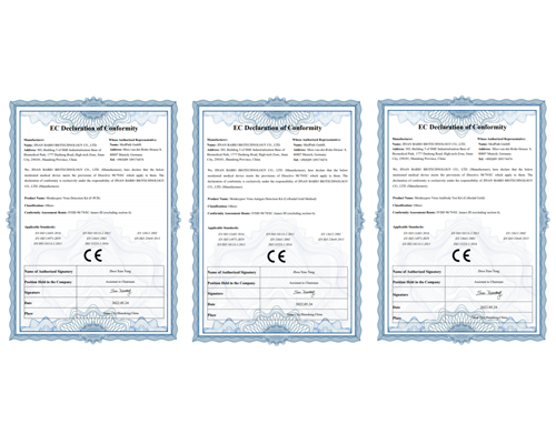 Trzy produkty firmy Babio do wykrywania wirusa ospy małp również zdobyły certyfikat CE Unii Europejskiej