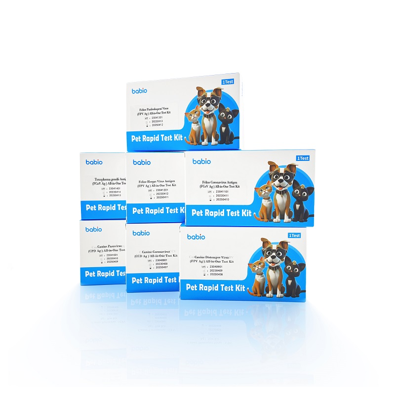 All-in-one pet test kit