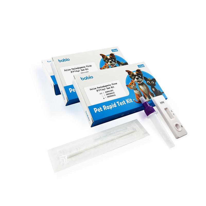 Комплект за тестване на антиген на вируса на котешка чума (FPV Ag).