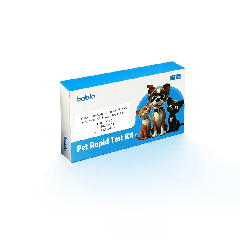 Immunoeskasiaren Birusaren Antigorputzak (FIV Ab) Test Kit