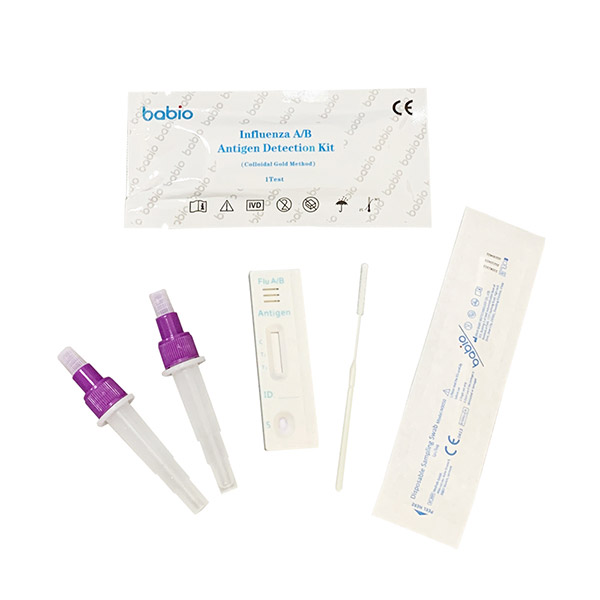 Influenza A/B Antigen-Nachweis-Kit (Kolloidale Goldmethode)