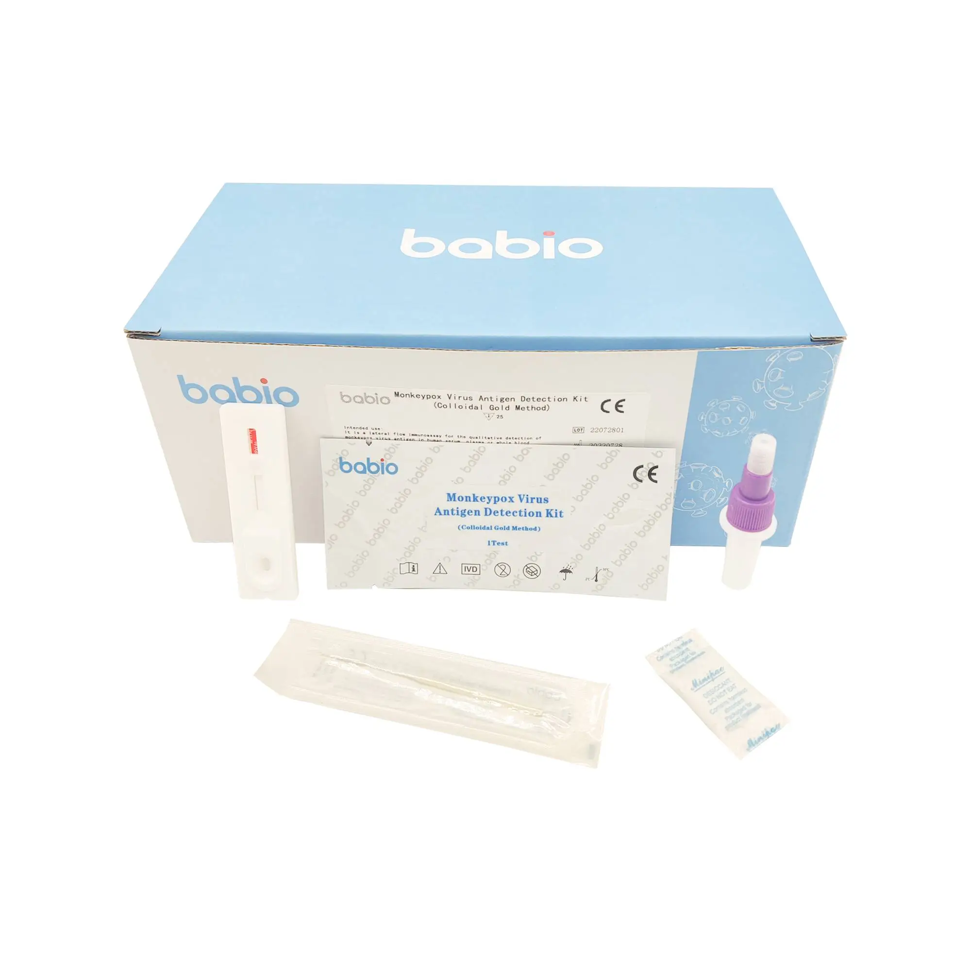 Monkeypox Virus Antigen Detection Kit (kolloid arany módszer)