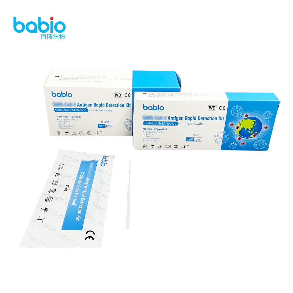 High Quality Factory Direct Sales Co -19 Antigen Detection Kit with Swab