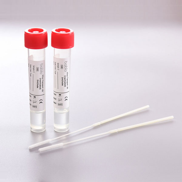 Vtm Nasopharyngeal Oral Swabs Nasal Vtm Tubes Swab Kits Viral Transport Medium Kit Collection Sampling Tube