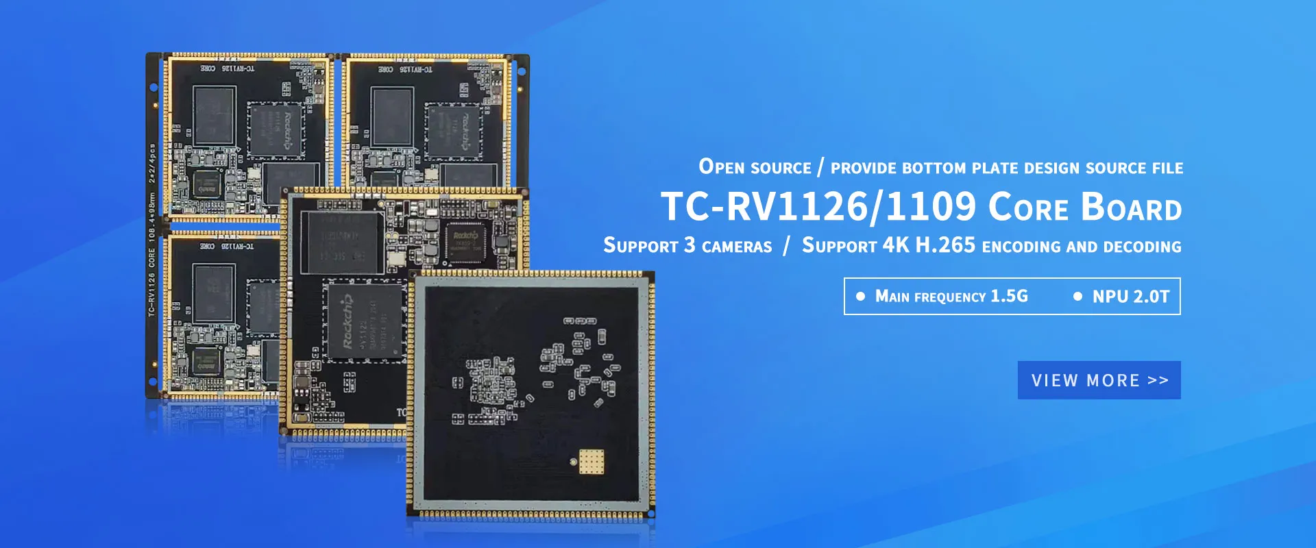 Kina RV1126 Core Board Factory