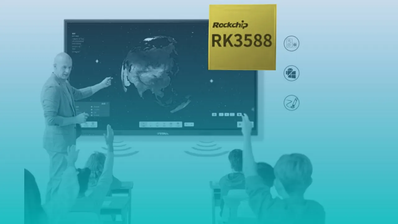 مجهز به RK3588 ï¼ انتشار صفحه نمایش بزرگ هوشمند، برای تسریع تحول دیجیتال صنعت آموزش
