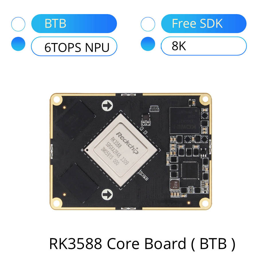 Rockchip RK3588 Core Board Board To Board