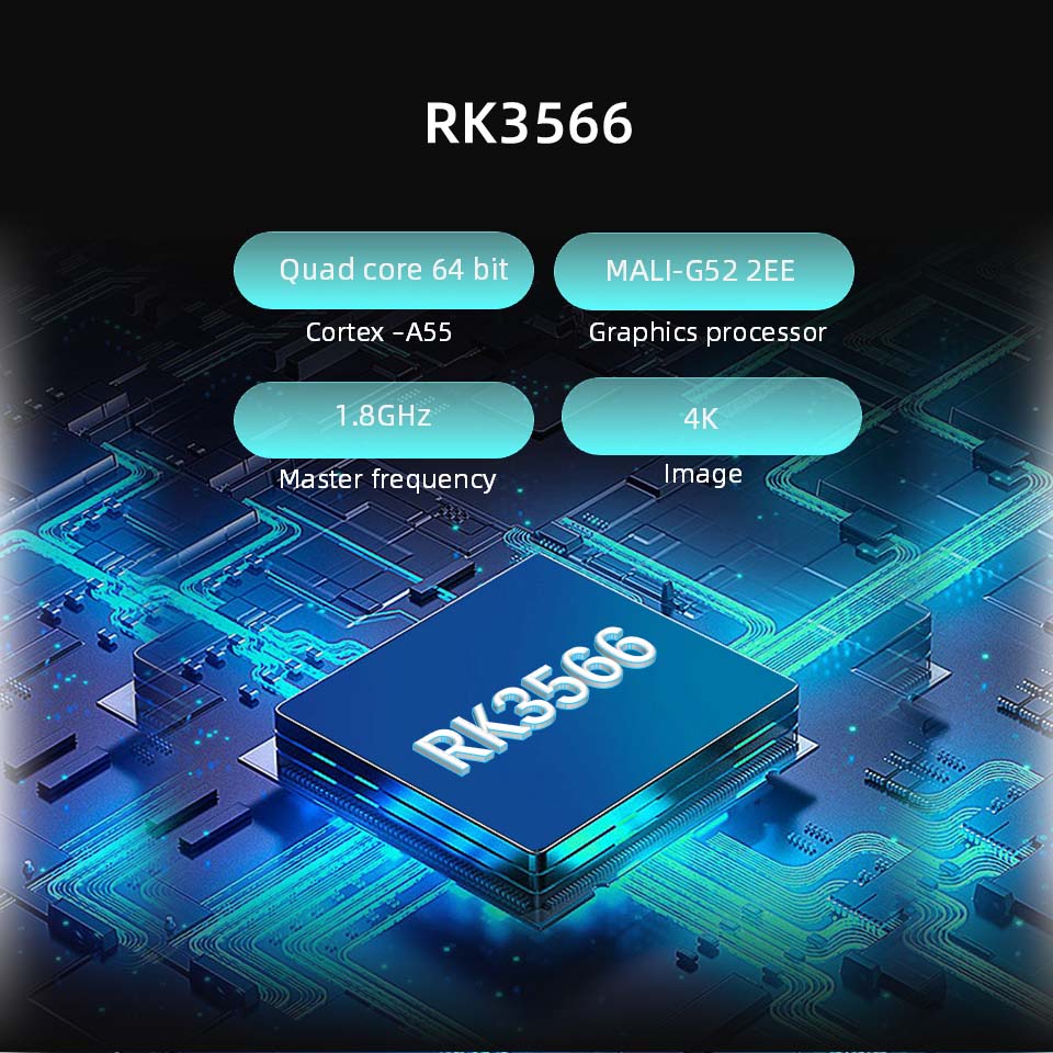 Rockchip RK3566 BTB Motherboard