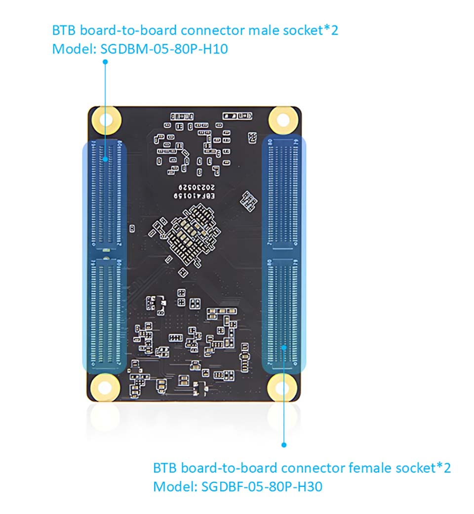 Rockchip RK3566 BTB Motherboard