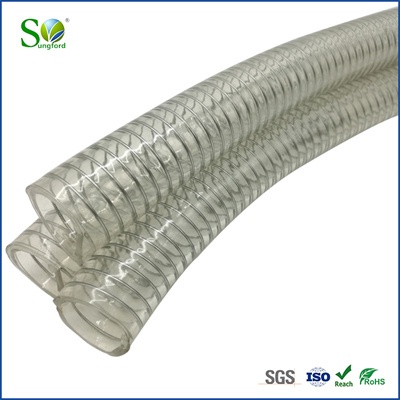 FDA Approved Food Grade PVC Steel Wire Hose