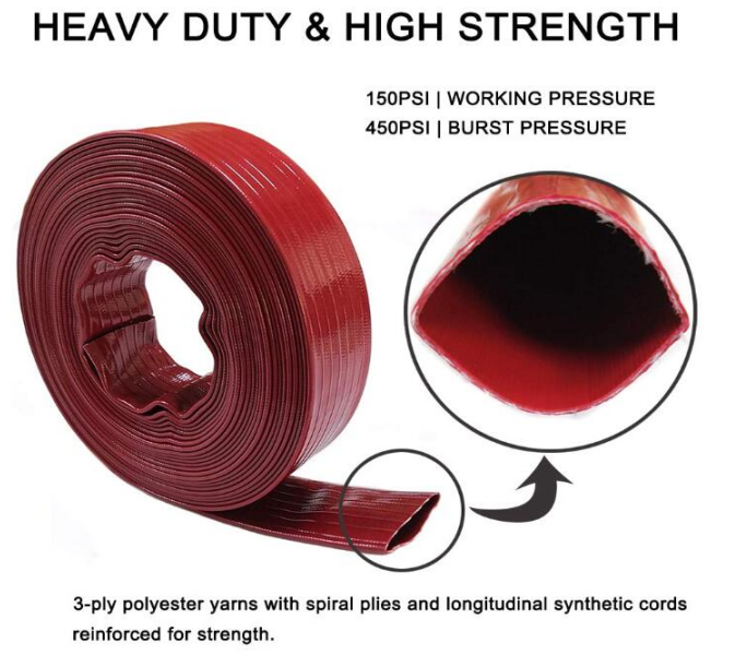 Heavy Duty PVC Lay Flat Hose