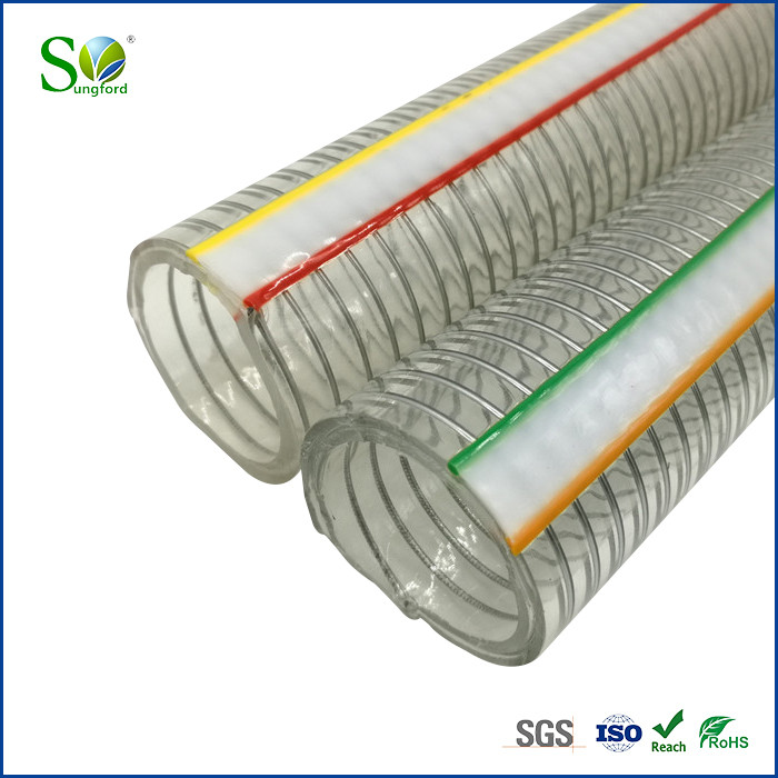 Transparent PVC Steel Wire Suction Hose