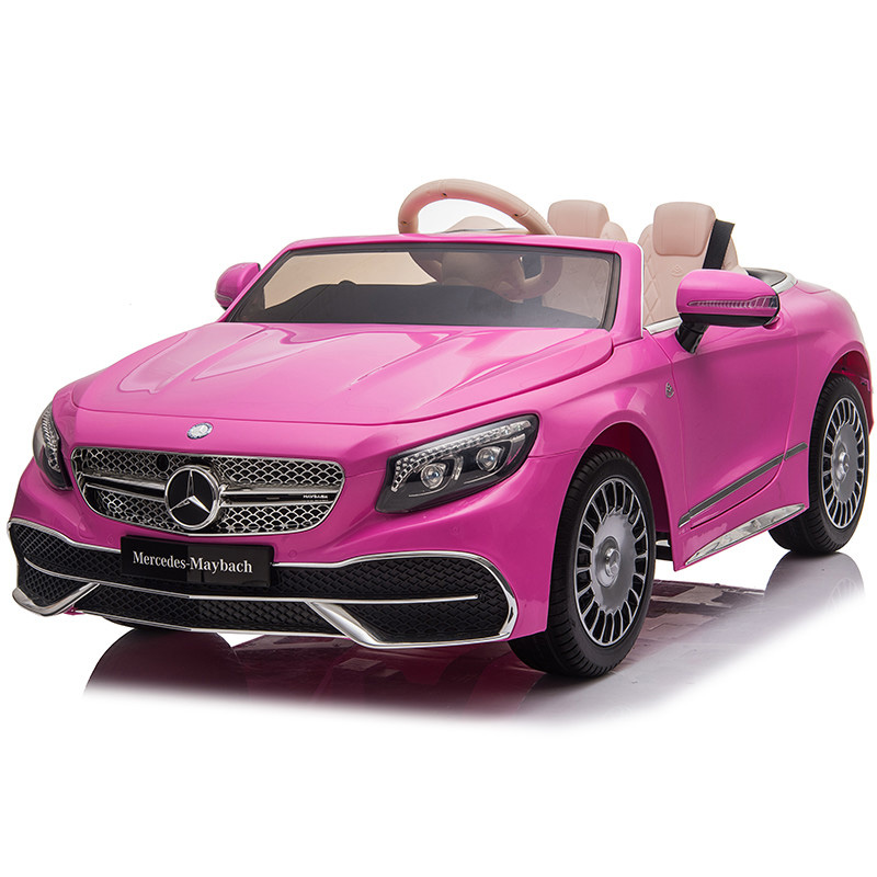 12v Kids Electric Ride-on Car Mercedes Benz Maybach Licensed Ride On - 2