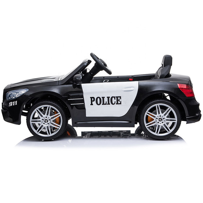 12v Kids Police Car Licensed Benz Sl500 Edition - 5 