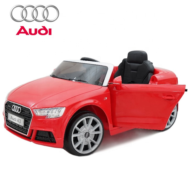 2018 kinderen elektrische speelgoed auto prijs licentie Audi rit op auto baby batterij auto