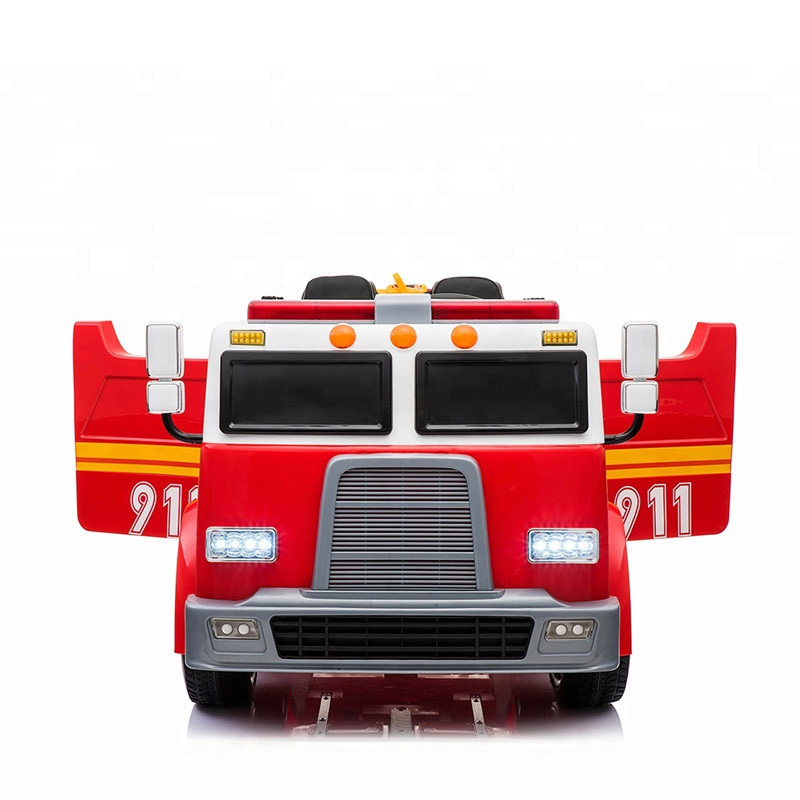 2019 Kids Ride On Car Fire Truck Children Rc Electronic 12v Battery Cars - 1 