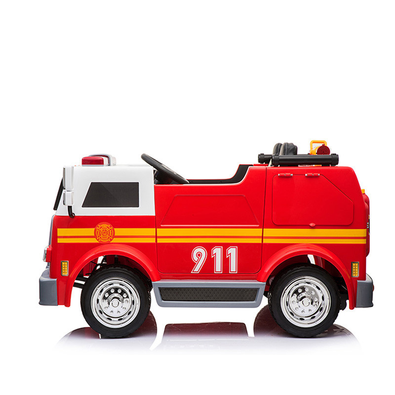 2019 Kids Ride On Car Fire Truck Children Rc Electronic 12v Battery Car - 2 