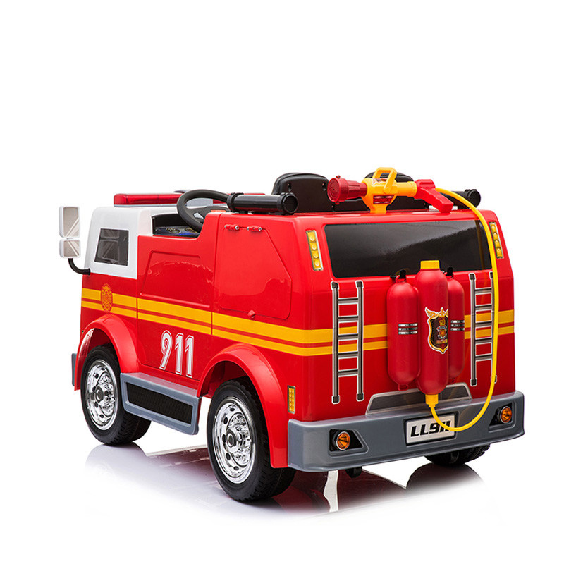 2019 Kids Ride On Car Fire Truck Children Rc Electronic 12v Battery Car - 3 