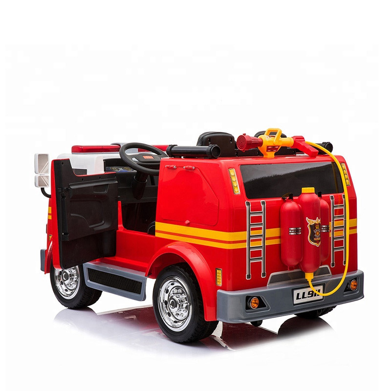 2019 Kids Ride On Car Fire Truck Children Rc Electronic 12v Battery Car - 5 