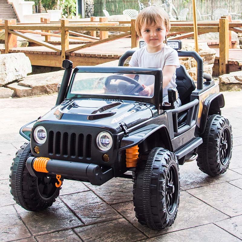 2021 Förälder-barn Leksaker Bilar för barn att åka elektrisk fjärrkontroll Rida på bil