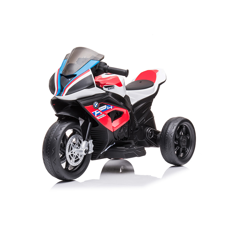 3-pyöräinen lisensoitu 12 voltin sähkömoottoripyörä lapsille Baby Ride On Motorbike Car 5008 - 2 