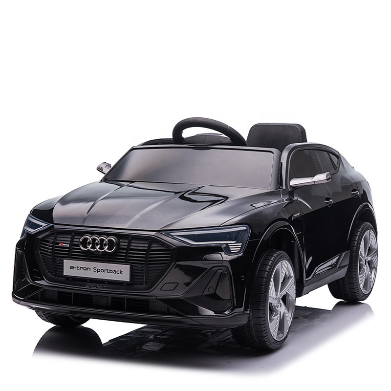 Audi E Tron Sportback Senaste 12v elektrisk åktur på leksaksbil för barn förälder fjärrkontroll babybil