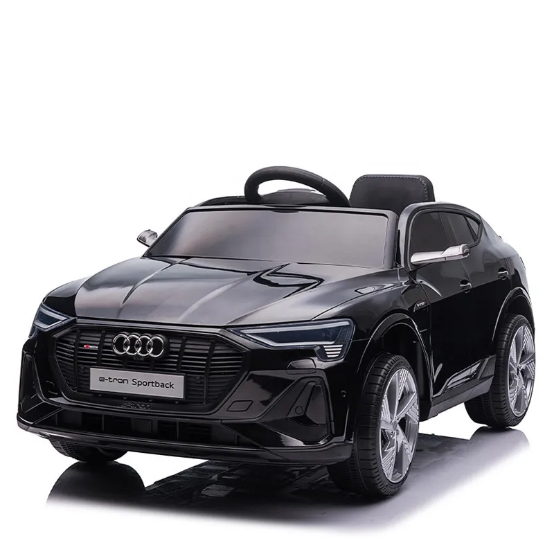 Audi E Tron Sportback Legújabb 12v -os elektromos túra játék autóval gyerekeknek szülő távirányítóval baba autó