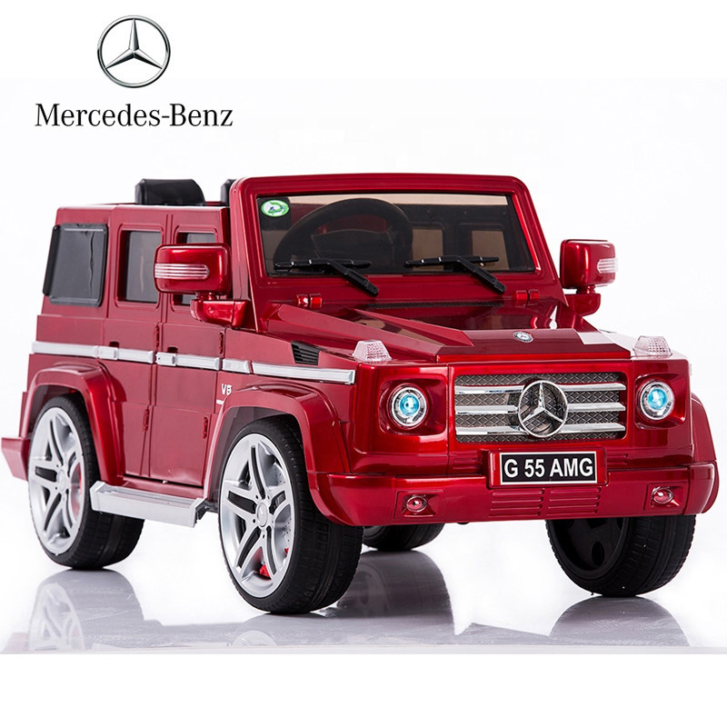 Halvat sähköautot lapsille ajavat autolla 12v: n lasten auton akku Mercedes Benz -lisenssi