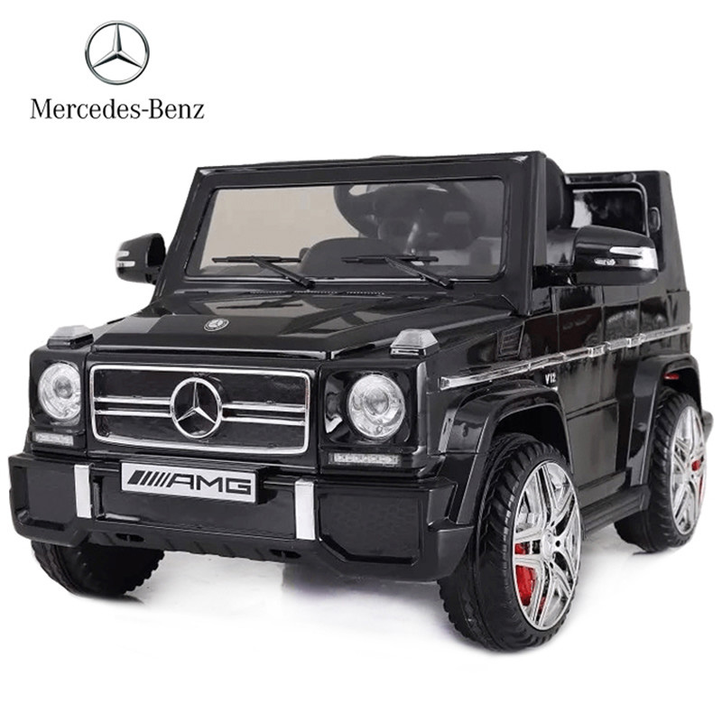 Lapset Autot Sähkökäyttöinen Mercedes Mercedes -lisenssikäyttö autolla Lasten sähköinen leluauto ajaa - 1