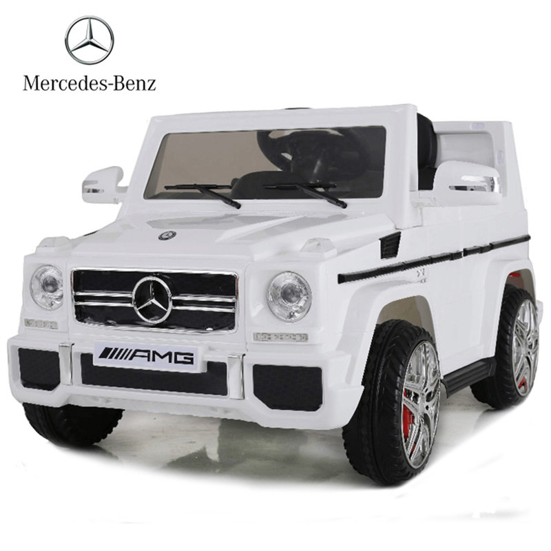 Lapset Autot Sähkökäyttöinen Mercedes Mercedes -lisenssikäyttö autolla Lasten sähköinen leluauto ajaa - 0 