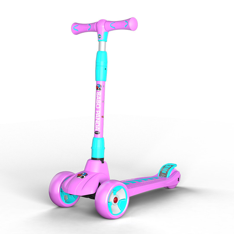Precio de la vespa de fábrica Kick Kids Scooter 4 ruedas para niños Play Scooter