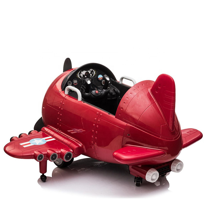 Tehtaan tukkumyynti Electric Kids Ride on Plane Toy Cars for Kids to Drive - 2