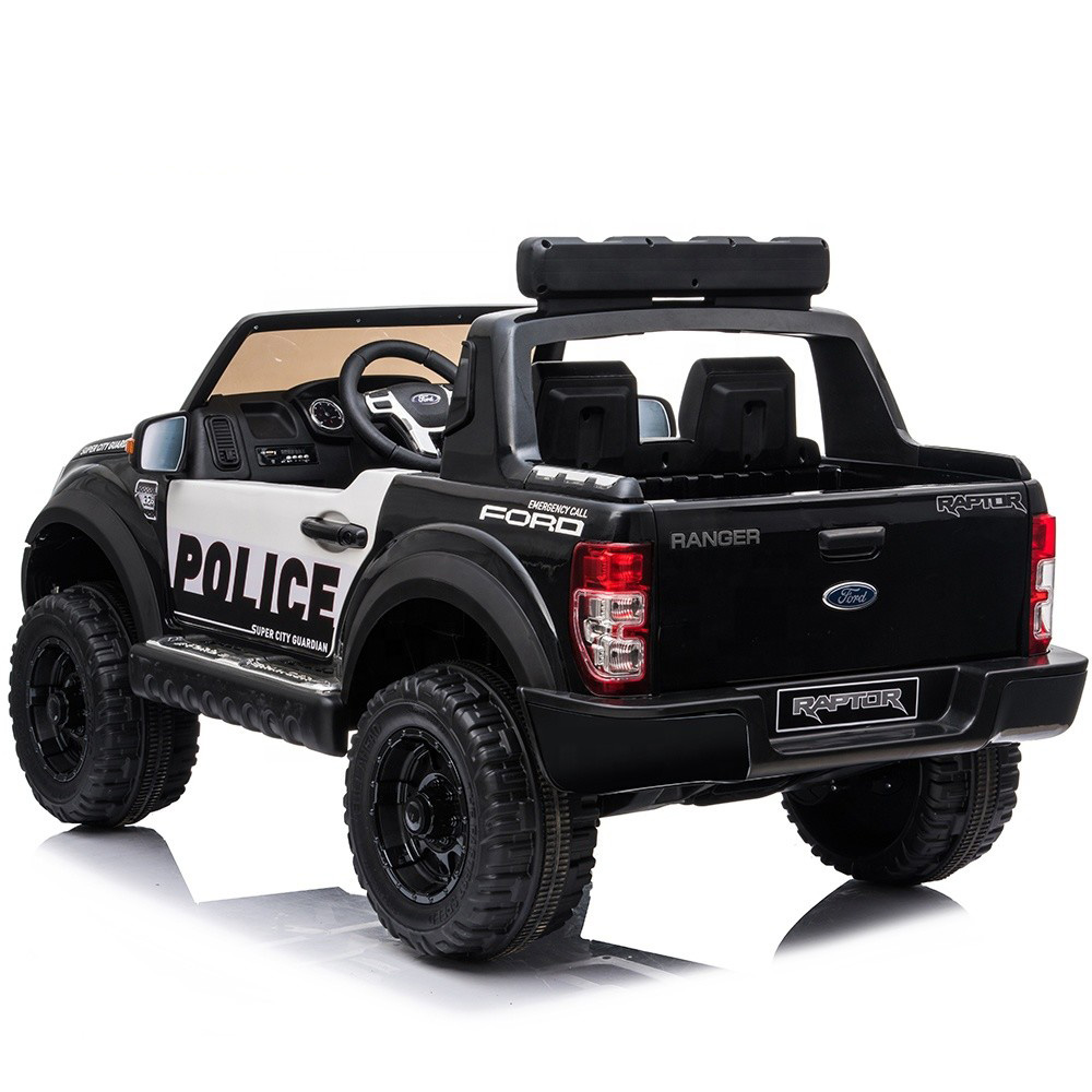2021 Kids Ride On Toy Police Car Licencjonowany duży elektryczny jeep dla dzieci z pilotem - 1 