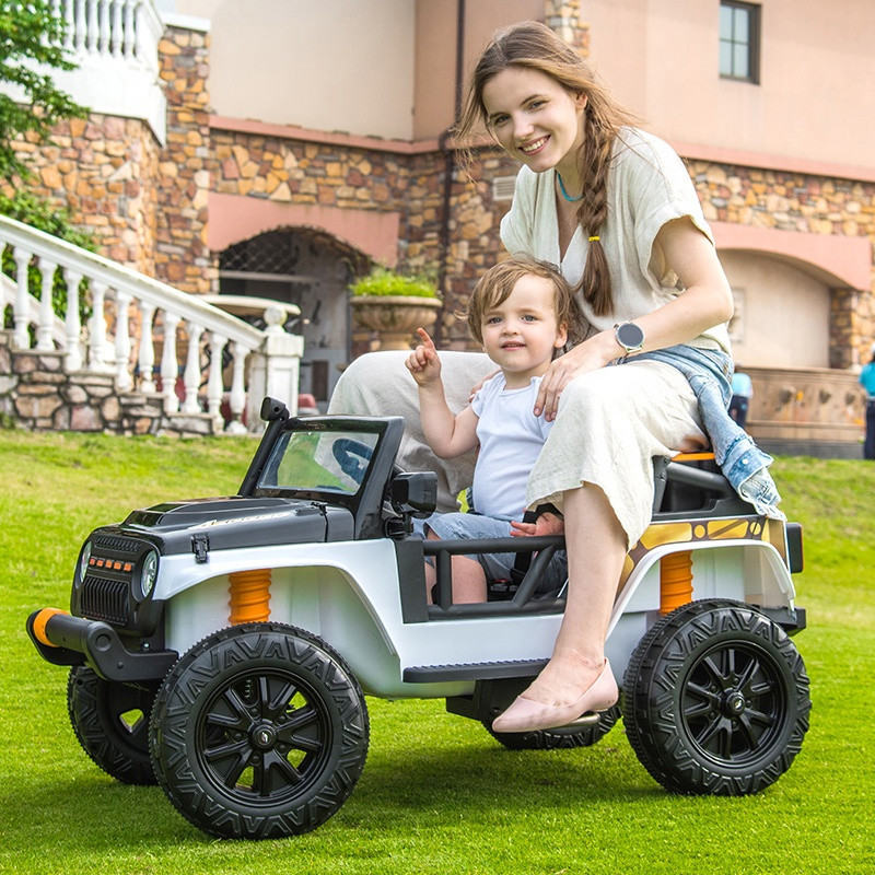 2021 Vanhemman ja lapsen lelut Autot lapsille ajamiseen sähkökauko-ohjaimella - 4 