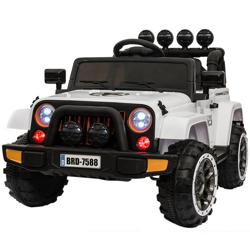 Barnbatteridrivna bilar 12v uppladdningsbar åktur på jeepbil